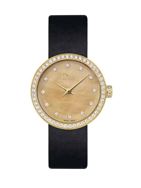 dior watch gold|Dior watch for women.